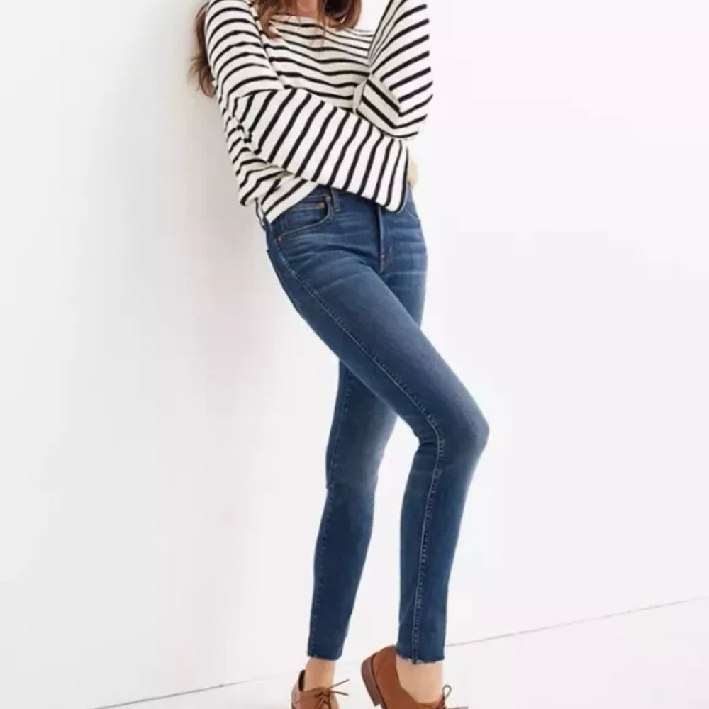 Madewell 9” High Rise Skinny Jeans Women’s Size 28 Blue Denim